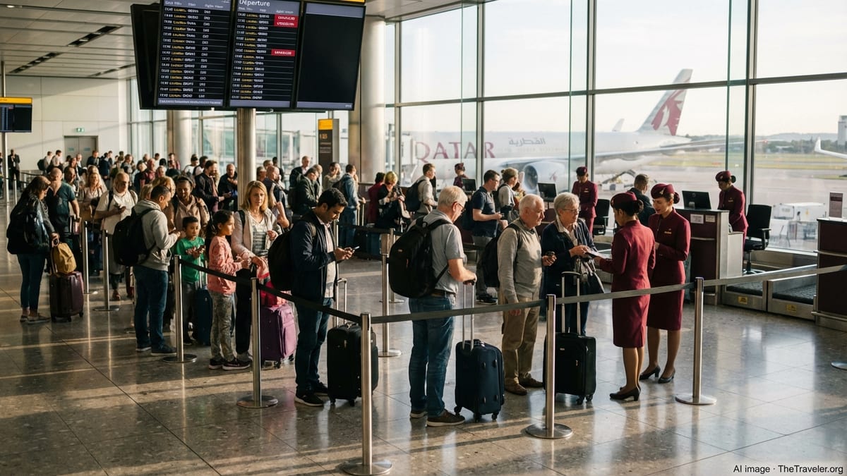 Qatar Airways London Flight Cuts Jolt Summer 2026 Travel