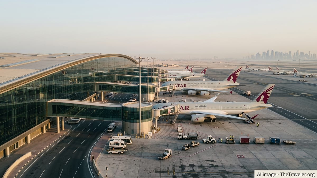 Qatar Airways Maps 41 Flights for March 28 Restart Push