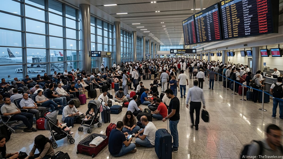 Qatar Airways Cancellations Deepen Middle East Travel Turmoil