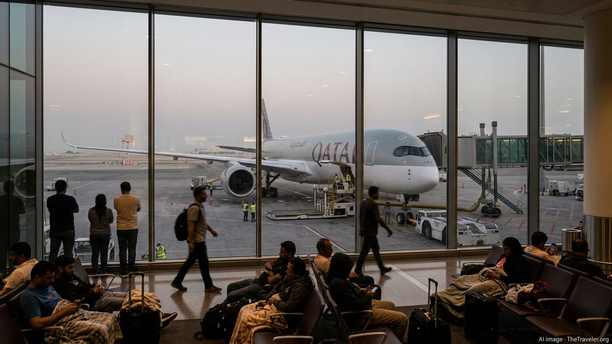 Qatar Airways Opens Relief Corridor as Doha Airspace Crisis Deepens
