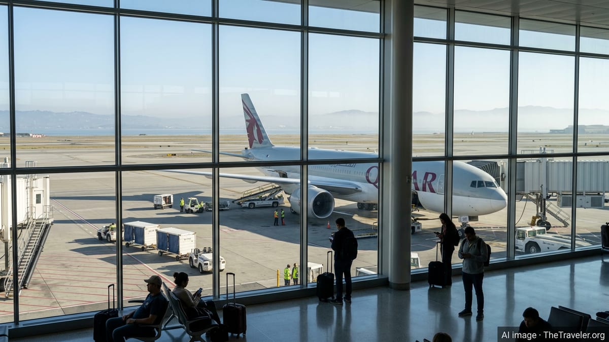 Qatar Airways Halts SFO Flights as Middle East Crisis Deepens