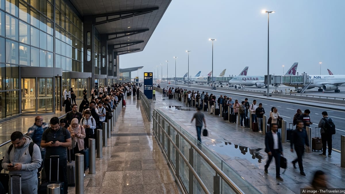 Qatar Flight Disruptions Persist as Cancellations Mount