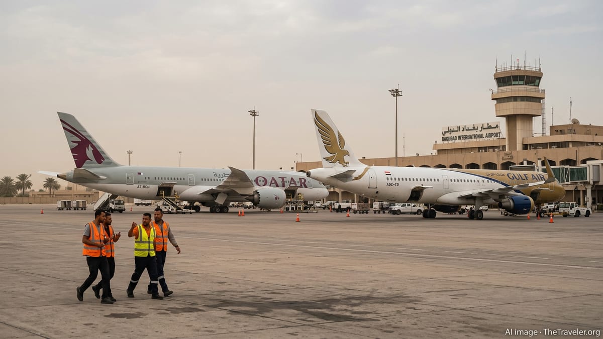 Qatar Airways, Gulf Air Cancel Iraq Flights Amid Regional Turmoil