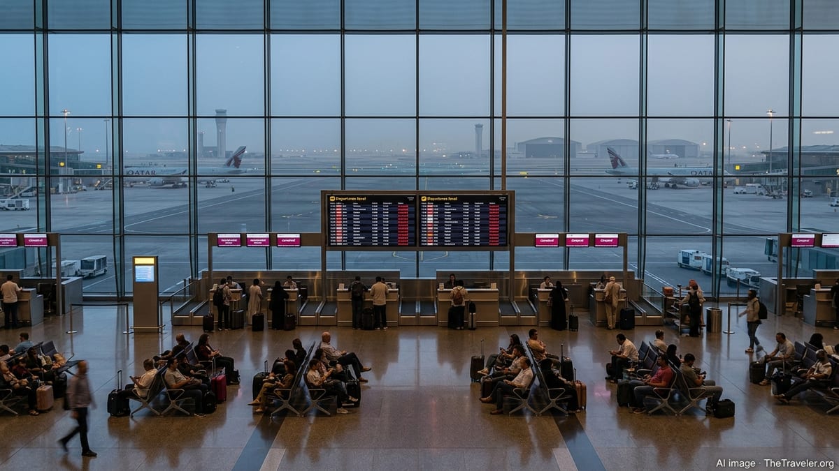 Gulf Airspace Clampdown Roils Middle East Travel Routes