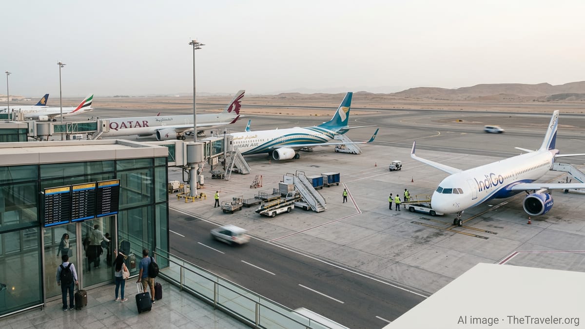 Qatar, IndiGo and Oman Air Cancellations Hit Oman Routes