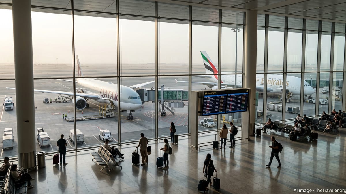 Qatar and UAE Carriers Edge Toward Full Flight Return