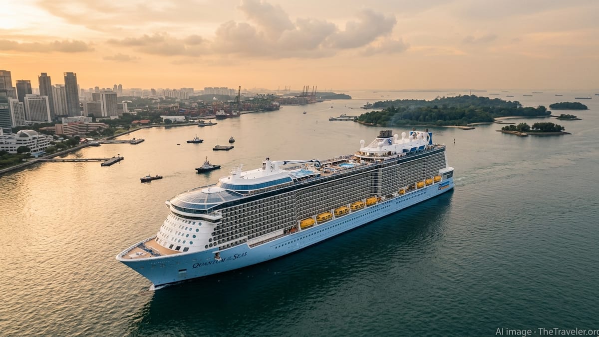 Quantum of the Seas Plans 2027-28 Asian Getaways from Singapore