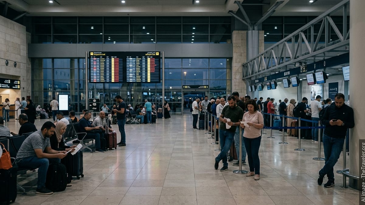 Flight Chaos at Amman’s Queen Alia Airport Strands Hundreds