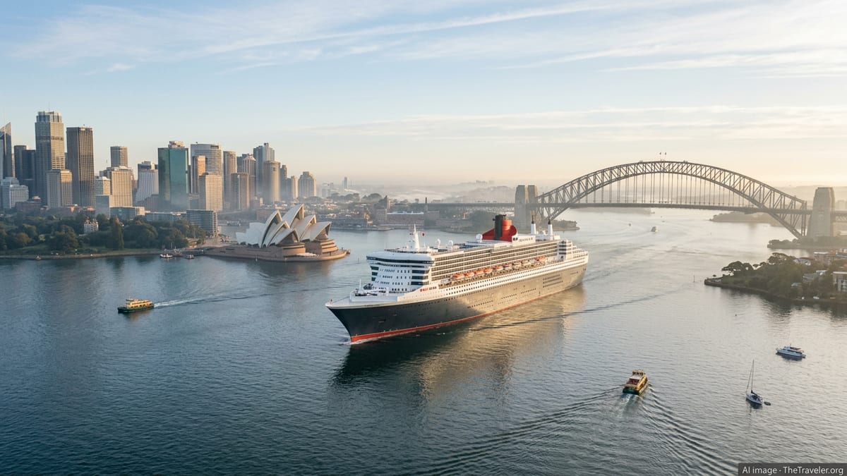 Queen Mary 2’s 2026 Sydney Call Boosts Australia Tourism