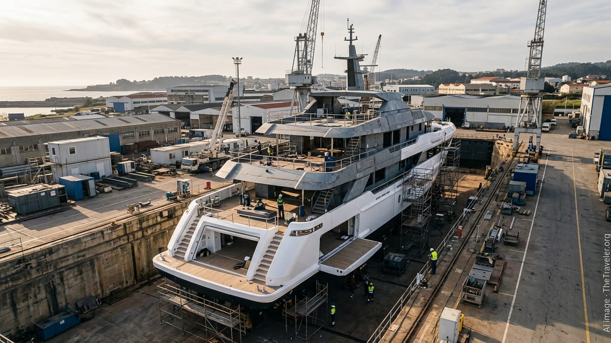 R Yacht’s First Vessel Sefu Takes Shape in Portugal