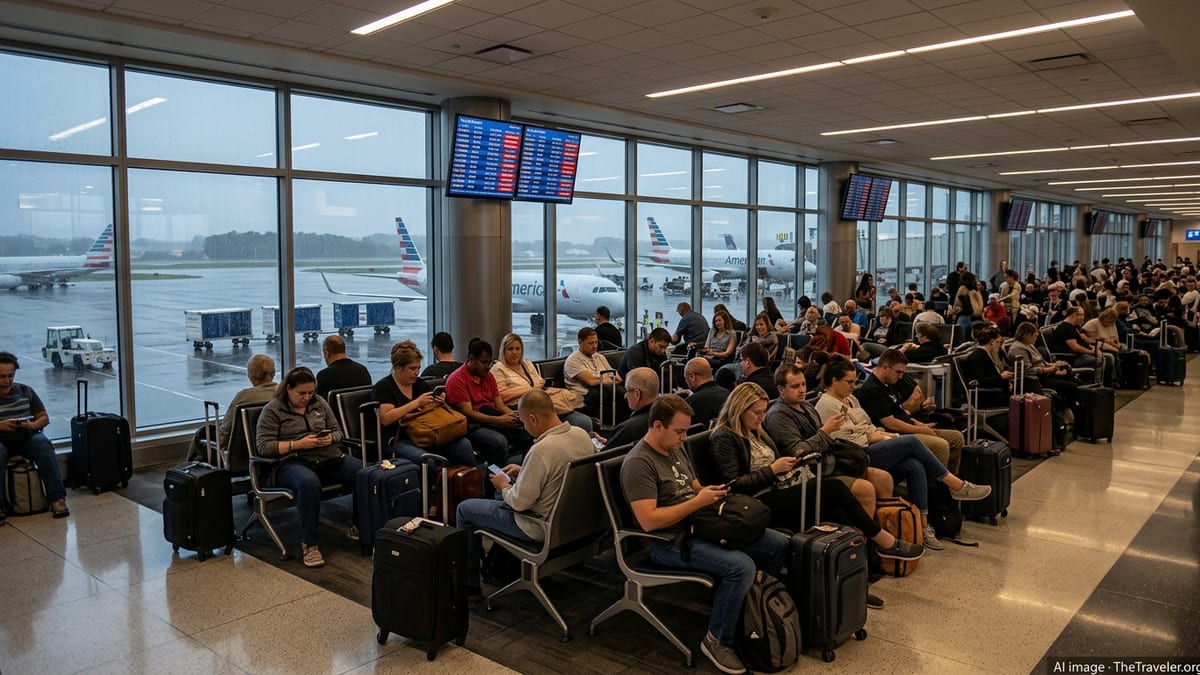 Storm Disrupts Hundreds of Flights at Raleigh–Durham Airport