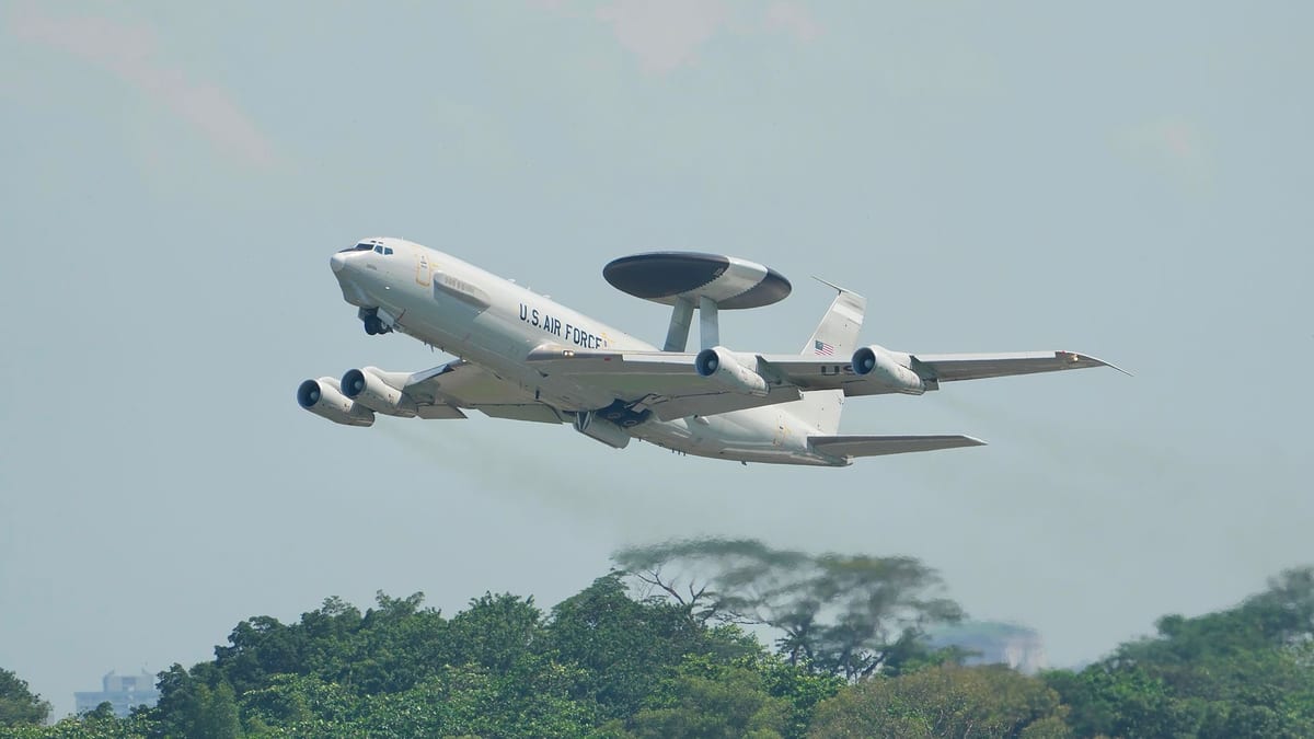 Rare US AWACS Plane Damaged in Iranian Strike on Saudi Base