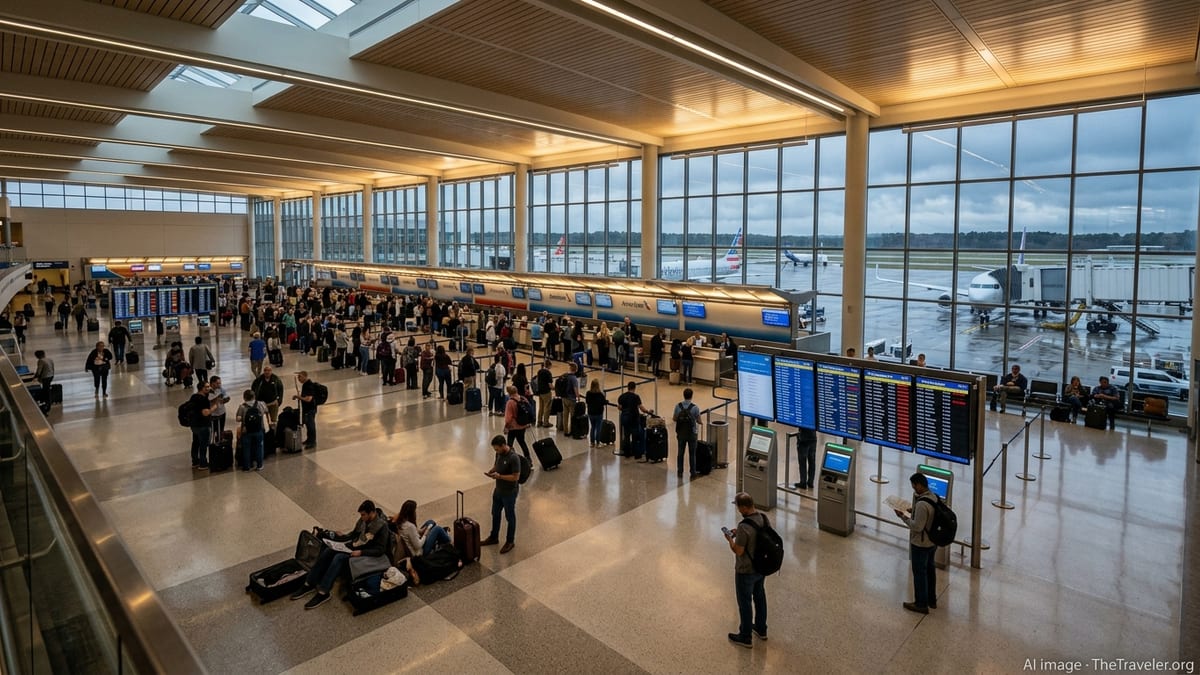 Flight Disruptions Hit Raleigh-Durham as Carriers Log 49 Impacts