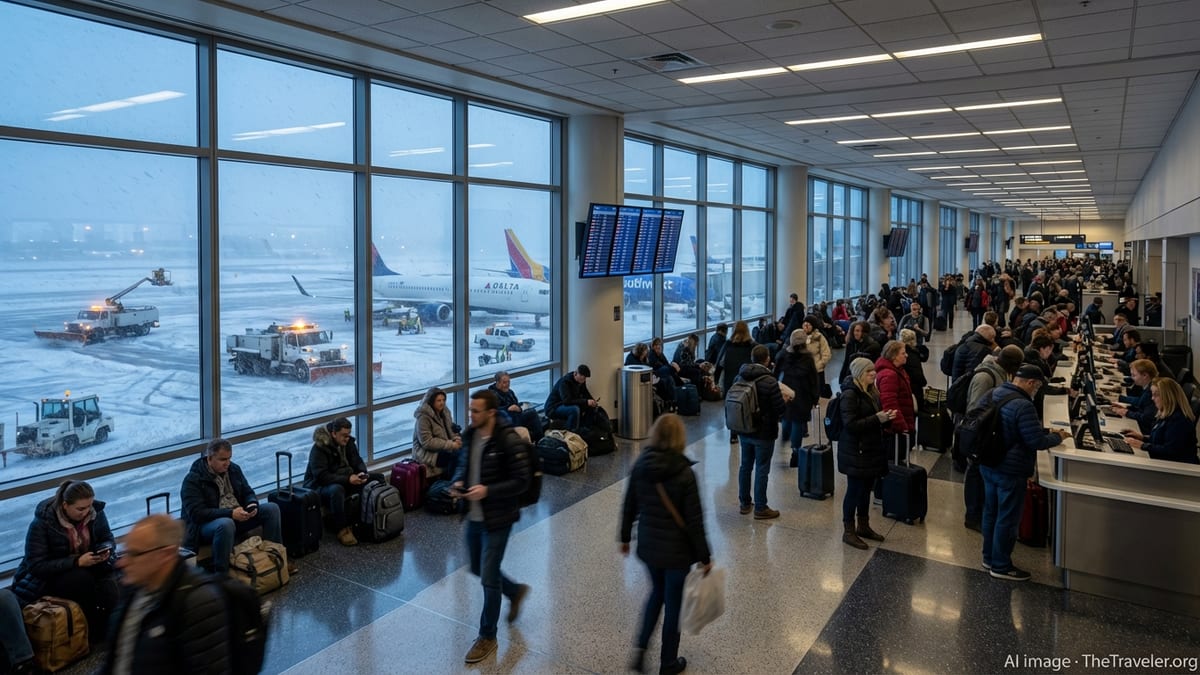 Blizzard Traps Thousands as Reagan National Flights Axed