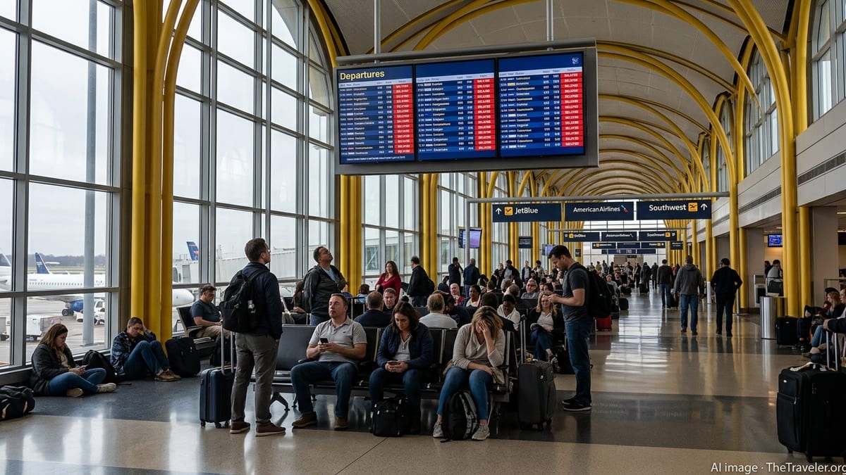 Reagan National Travelers Hit by Wave of Flight Delays