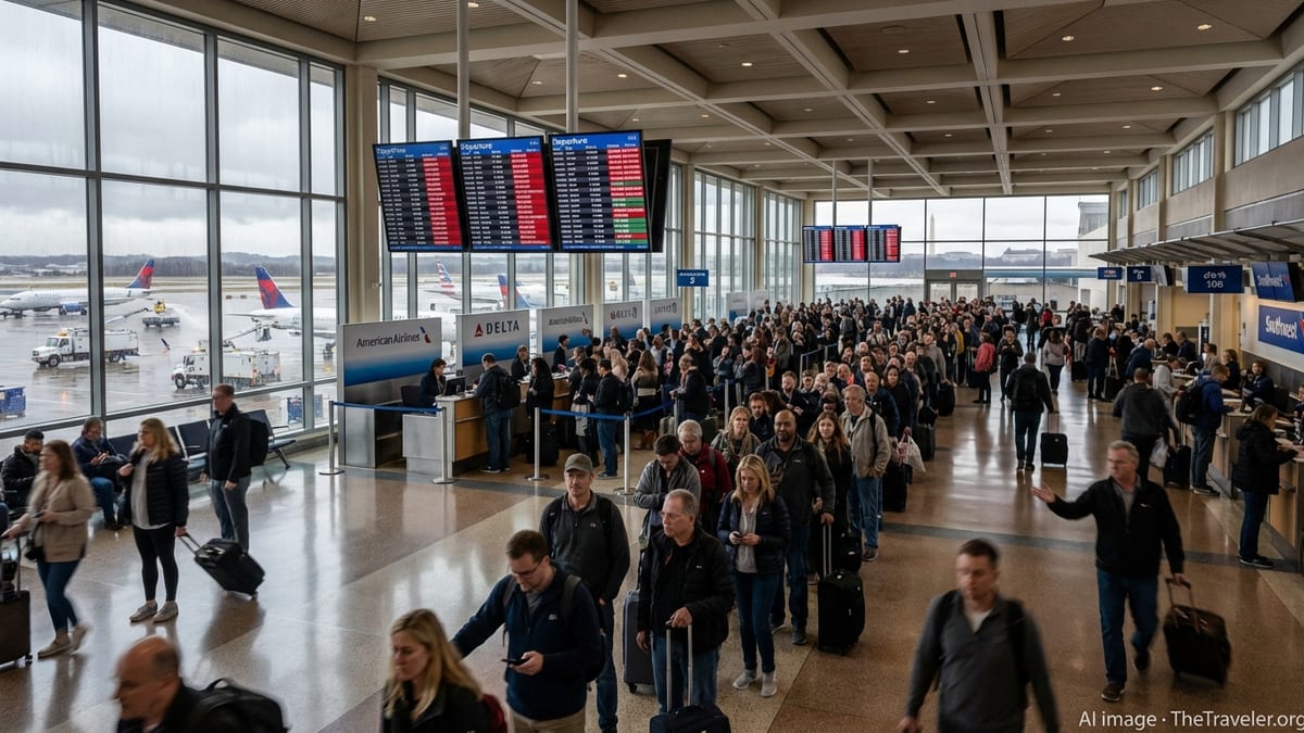 Reagan National Flight Chaos Ripples Across East Coast