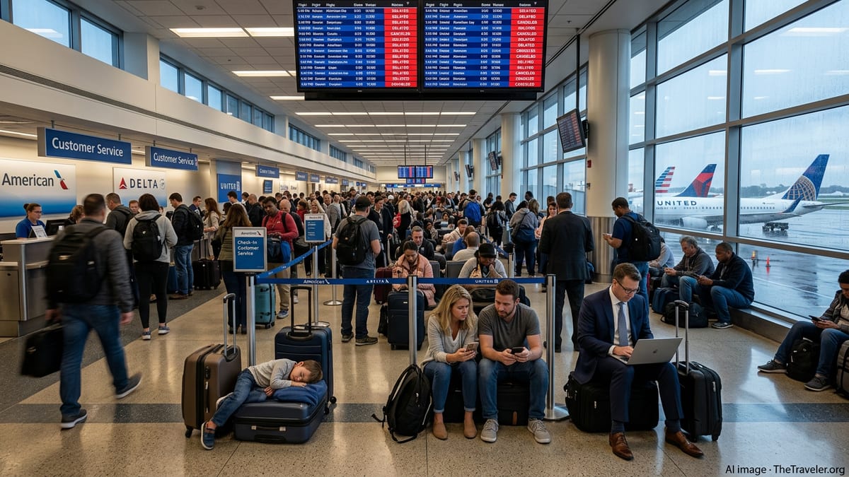 Reagan National Chaos as Nearly 300 Flights Delayed
