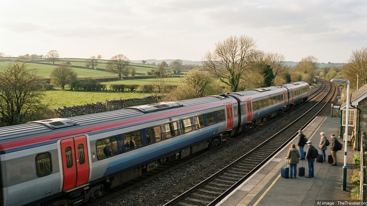 First Refurbished Voyager Train Enters Service in Britain
