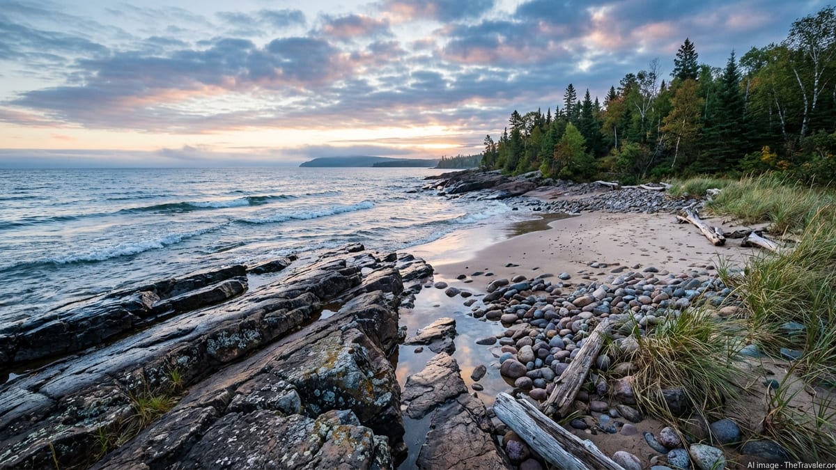 Remote Places Like the Keweenaw Peninsula for Quiet Great Lakes Scenery