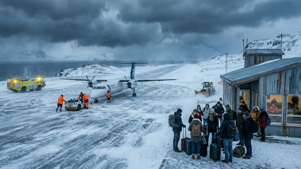 Remote Island Storm Triggers Multi-Nation Flight Turmoil
