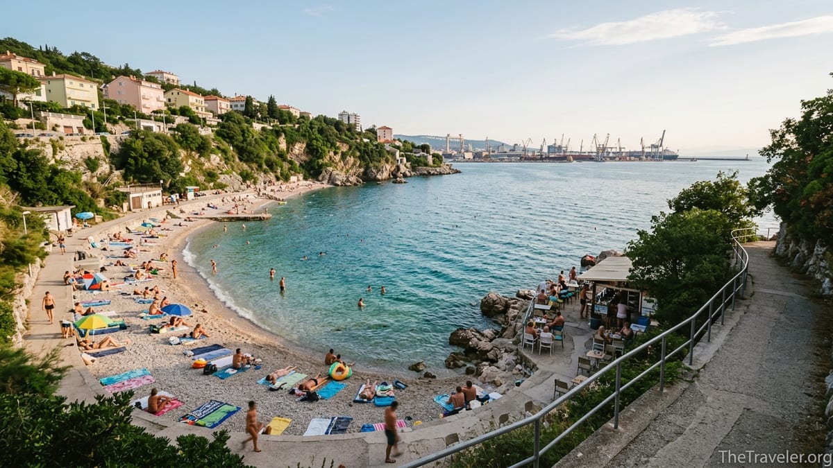 Best Rijeka Beaches for Swimming, Families and Beach Bars