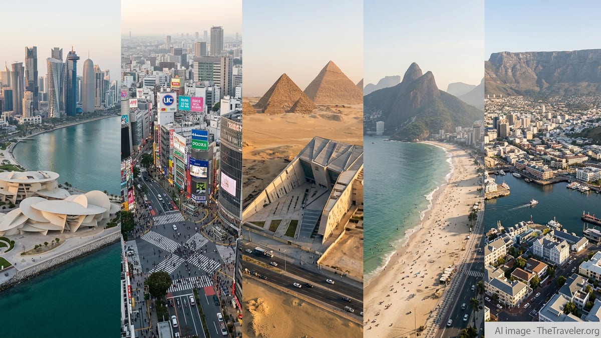 How Six Surging Nations Are Redrawing the Tourism Map