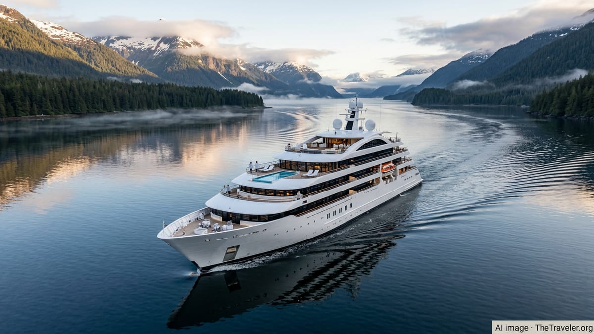 Ritz-Carlton’s Luminara Maps 2027 Alaska–Asia Cruise Season
