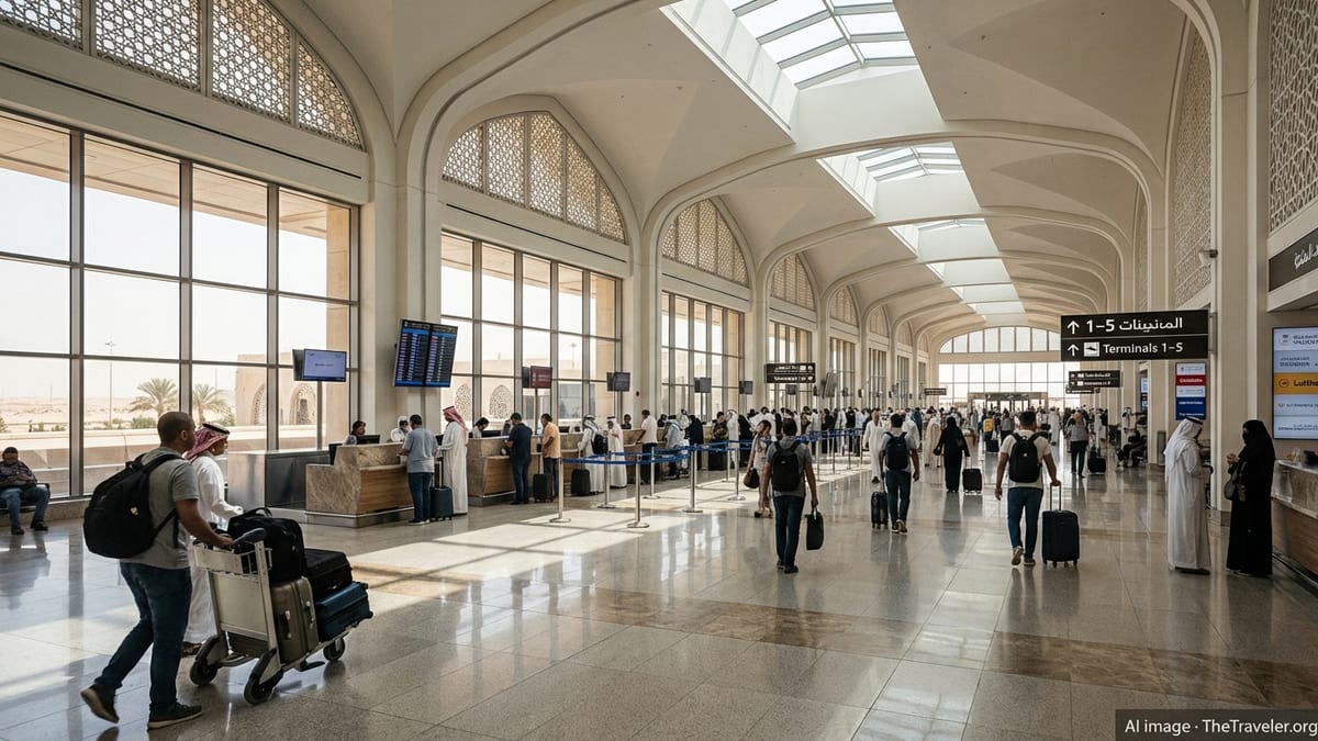 Riyadh Airport Overhaul Boosts Capacity to 56 Million by 2026