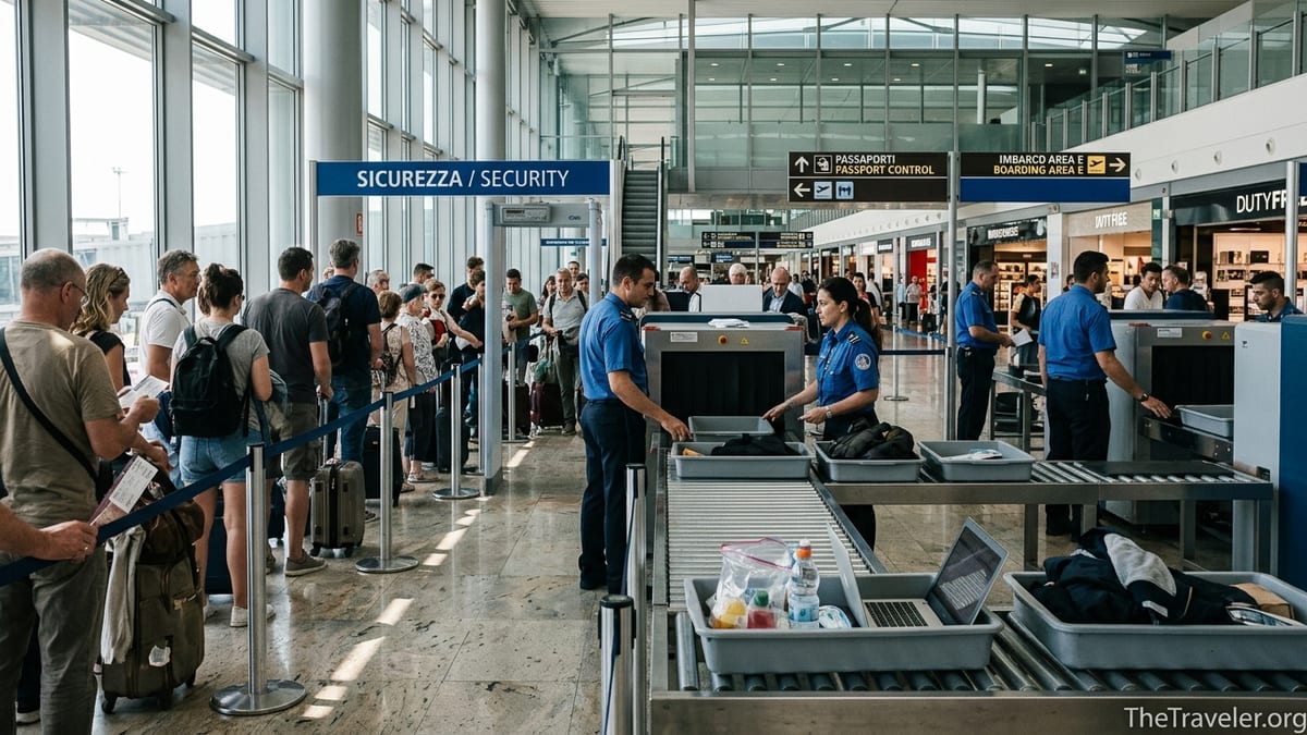 What to Expect at Rome Fiumicino Airport Security, Immigration & Customs