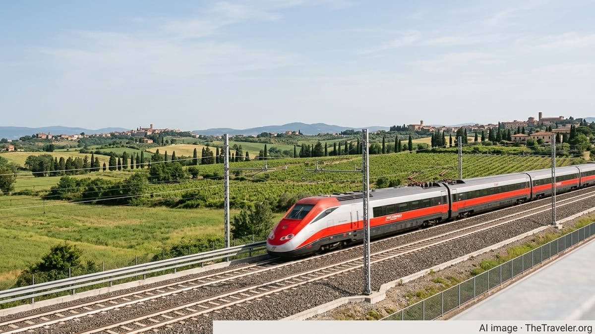 ERTMS turns Rome–Florence into a faster, smoother tourist corridor