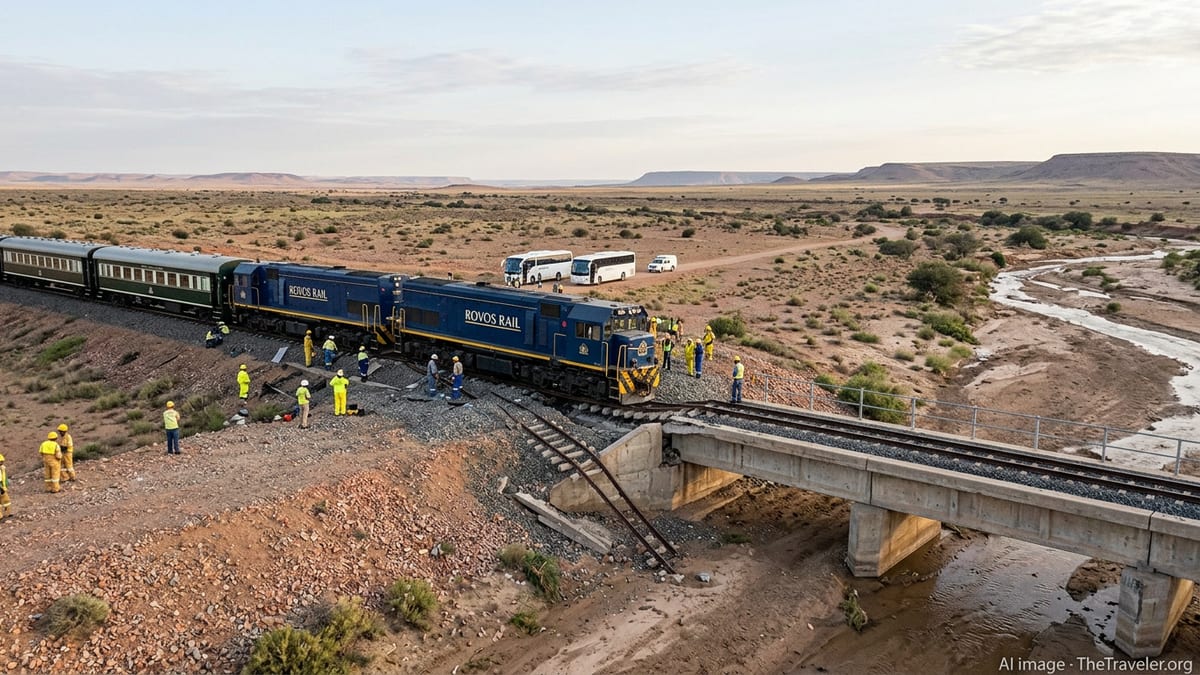 Rovos Rail Derailment in Namibia Raises Fears Over Rail Safety