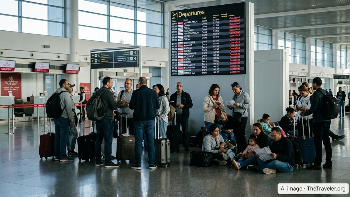 Royal Air Maroc Halts Doha Flights as Iran War Disrupts Travel