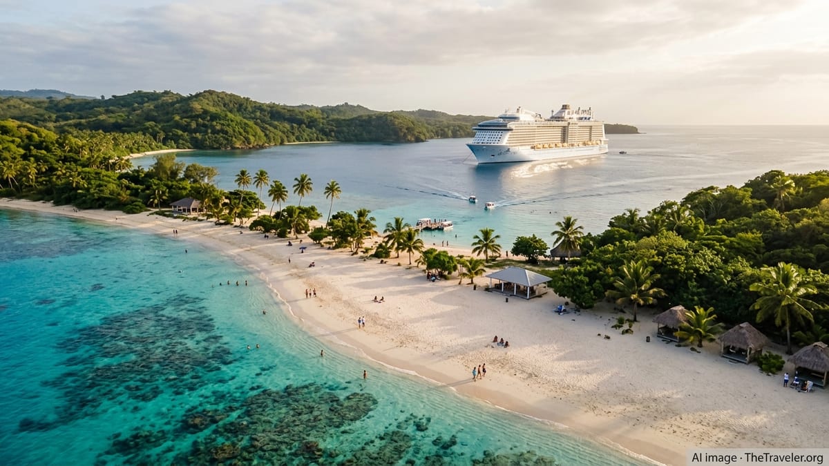 Royal Caribbean Adds Lelepa Beach to 2027–28 Australia Lineup