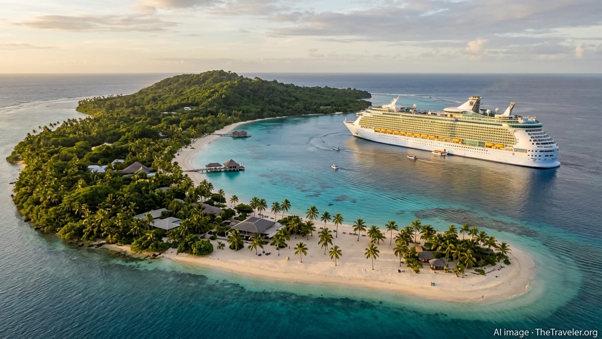 Royal Caribbean’s 2027–28 South Pacific Push Centers on Lelepa