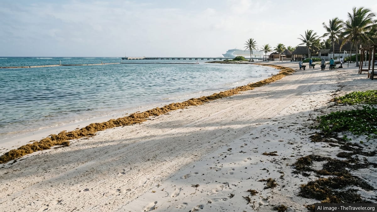Royal Caribbean Targets Sargassum in Mahahual for Perfect Day Mexico