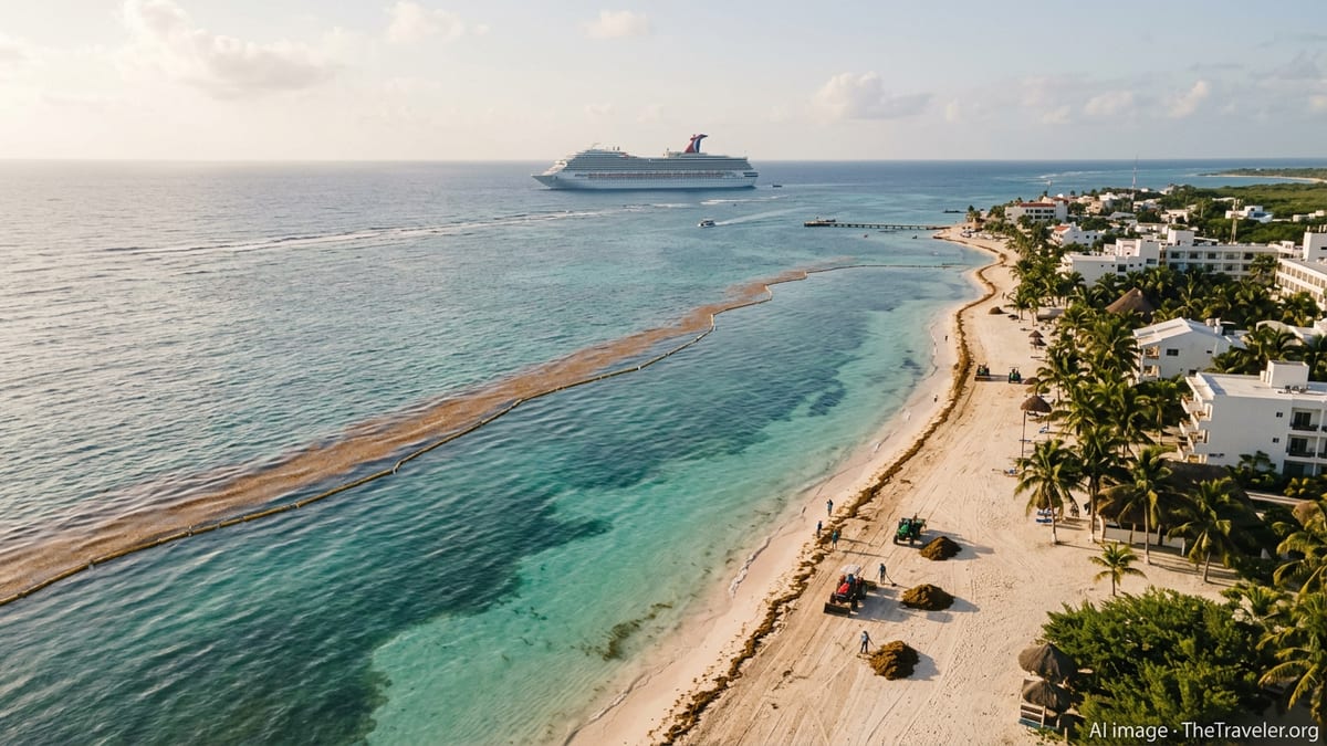 Royal Caribbean Backs Bold Sargassum Plan in Quintana Roo