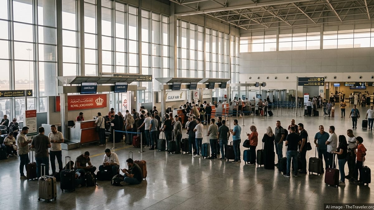 Royal Jordanian, Gulf Air Halt Baghdad Links Amid Regional Tension