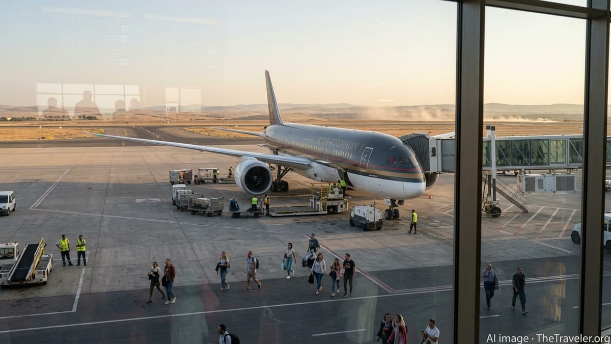Royal Jordanian Stays Airborne As Turmoil Tests Middle East Travel