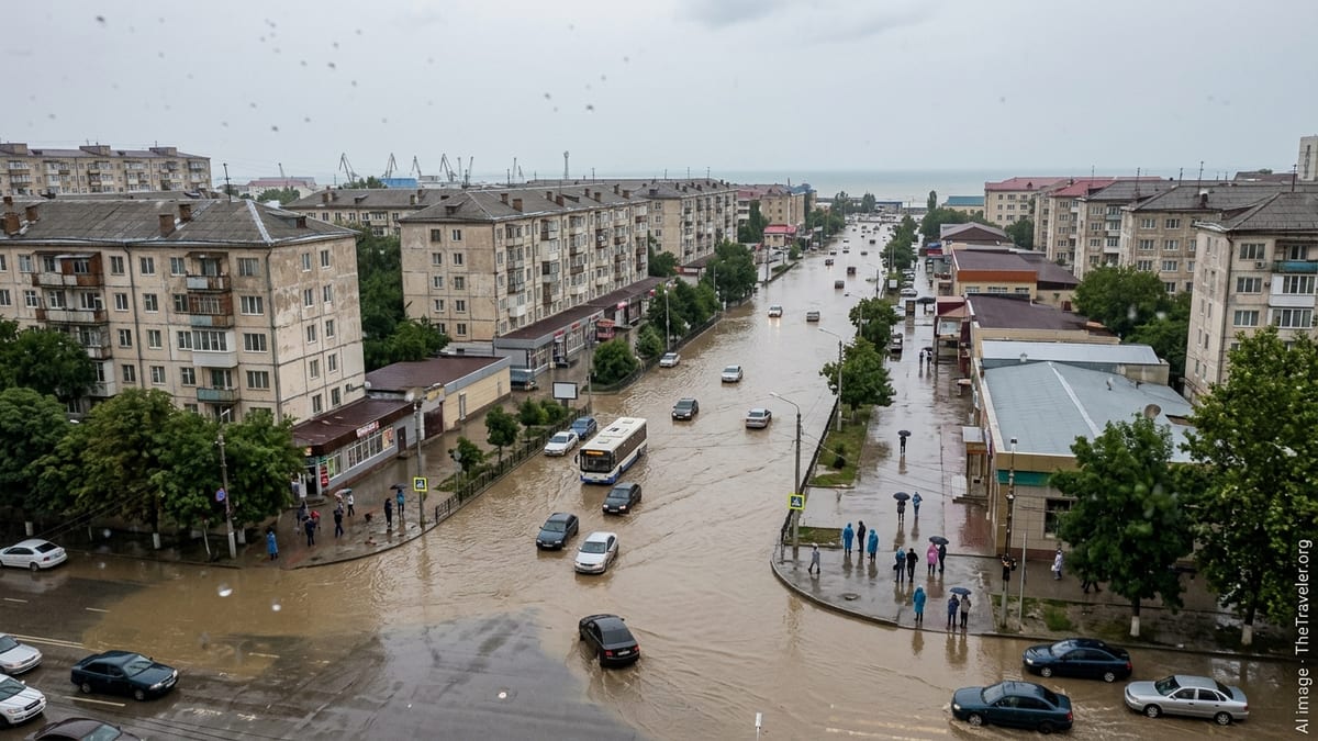 Russia Declares Flood Emergency in Dagestan Capital Makhachkala