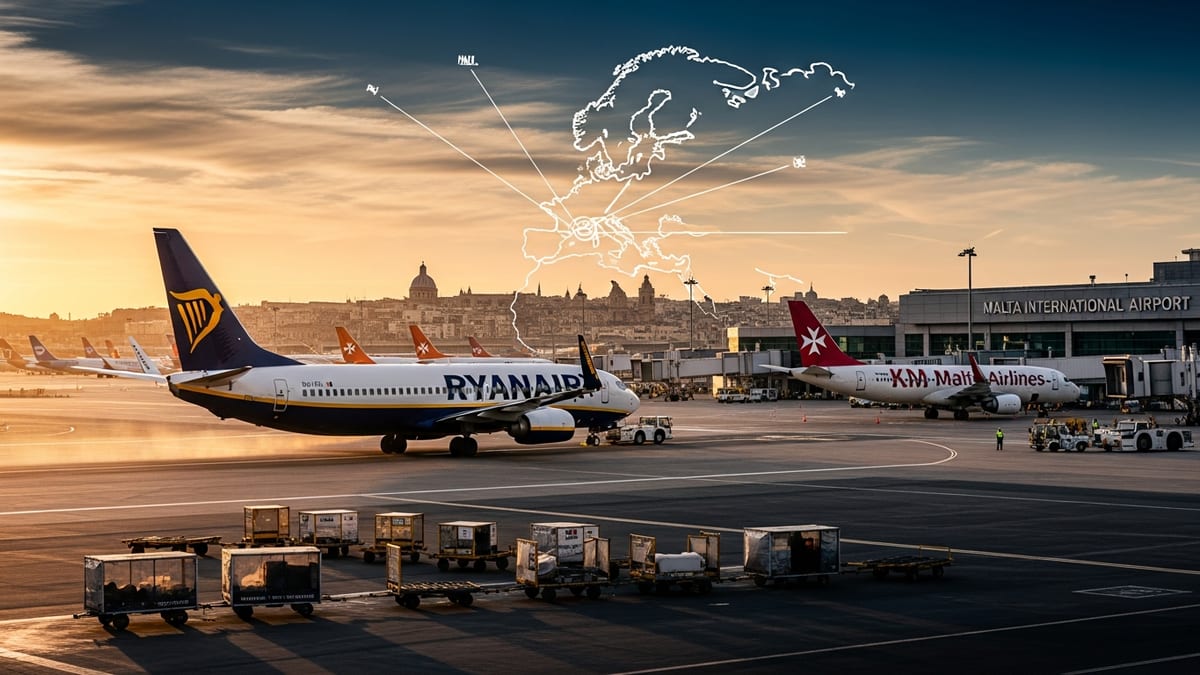 Ryanair’s Grip on Malta Flights Brings Cheaper Fares—and New Risks for Travelers