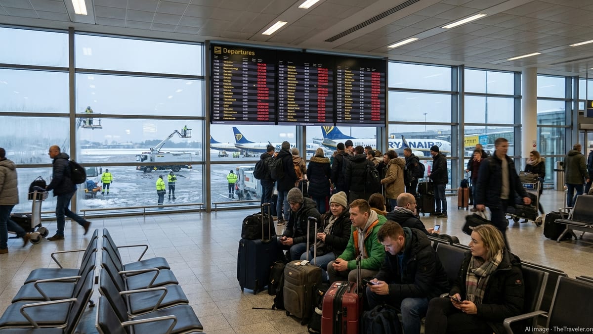 Ryanair Delays Leave Hundreds Stranded Across Ireland and Europe