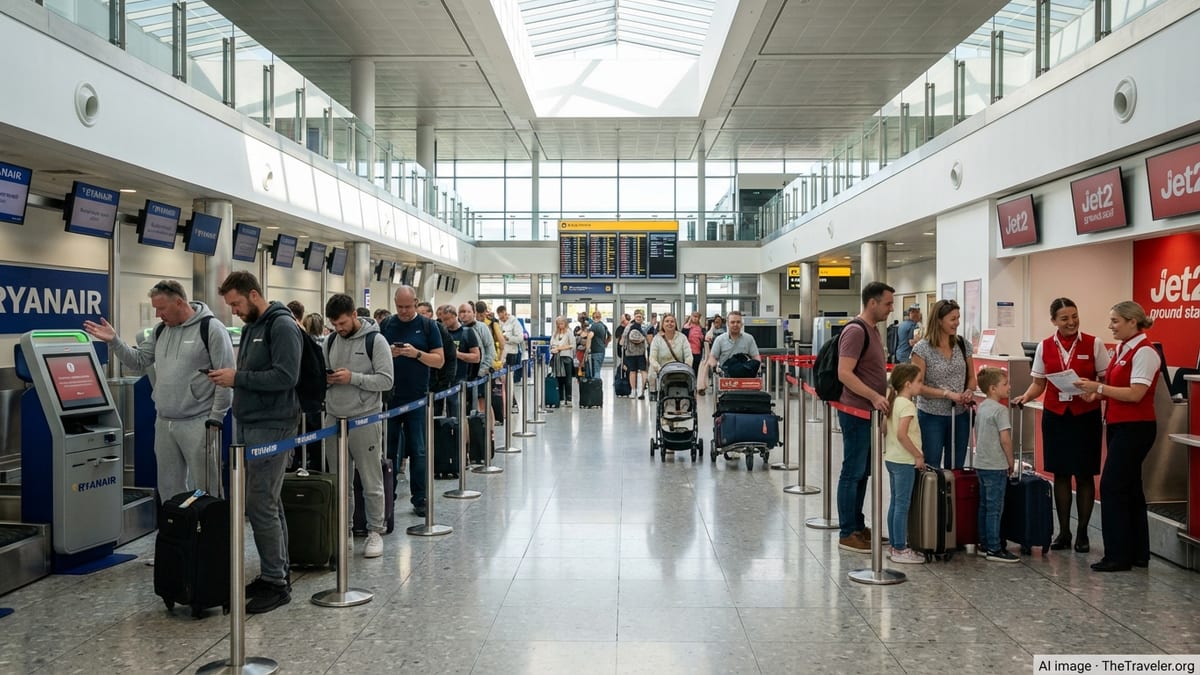 Ryanair’s Service Stumbles Push UK Travellers Toward Jet2