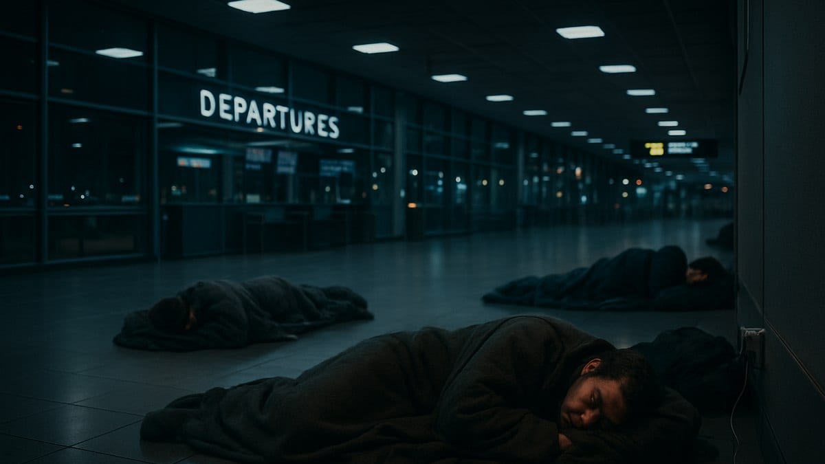 Ryanair Krakow chaos leaves passengers overnight in cold