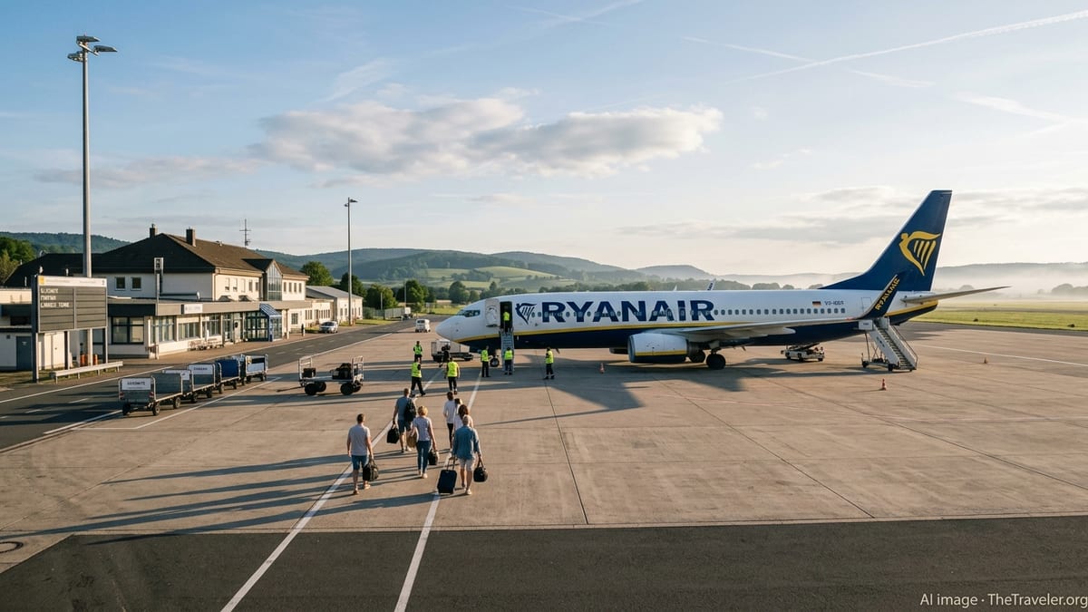 Ryanair’s New Saarbrücken Base Links Alicante, Trapani, Lamezia