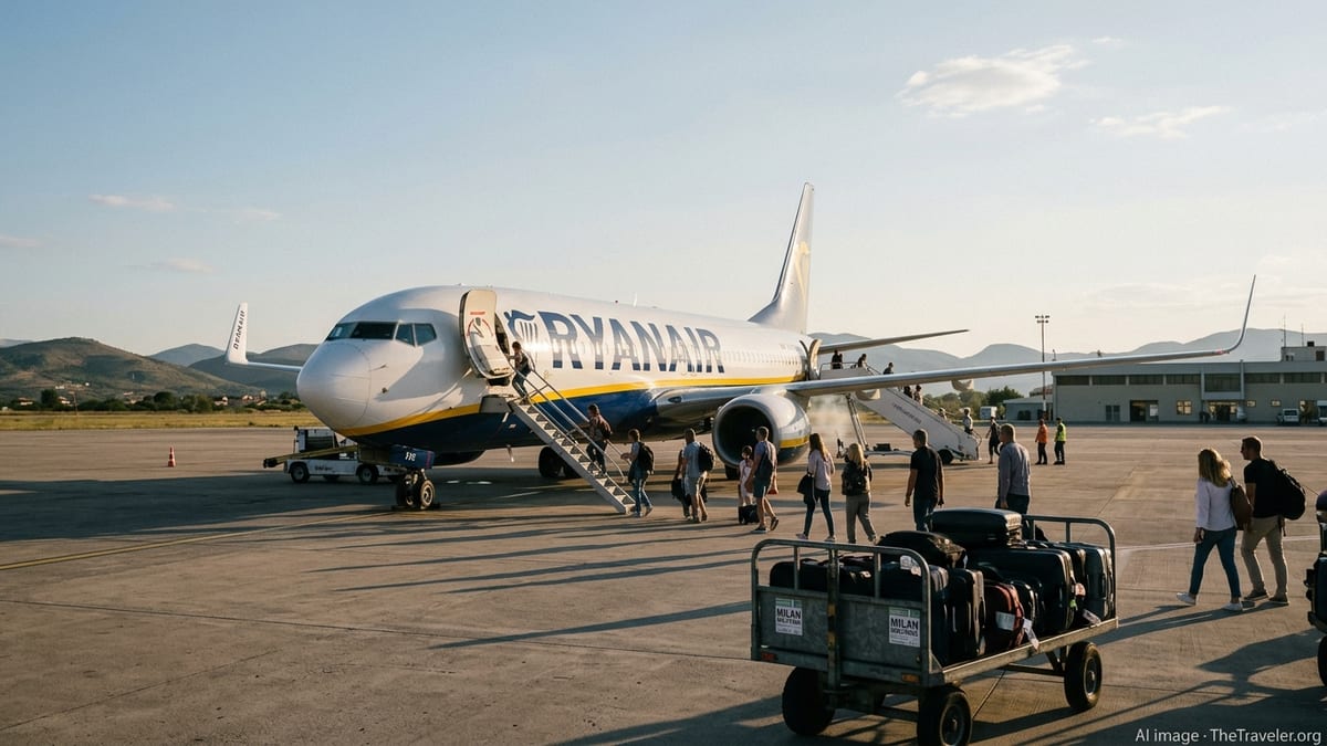 Ryanair Adds Tirana–Milan Malpensa Route With 737 Fleet