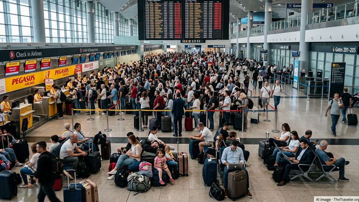 Delays and Cancellations Snarl Traffic at Istanbul’s Sabiha Gökçen