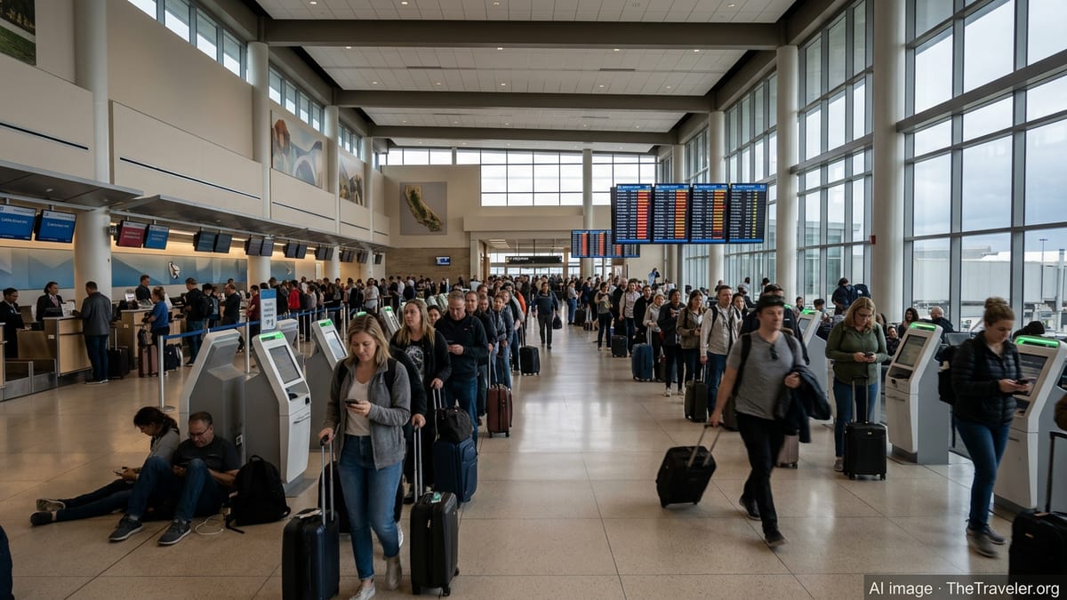 Sacramento Airport Cancellations Spark Wider US Travel Turmoil