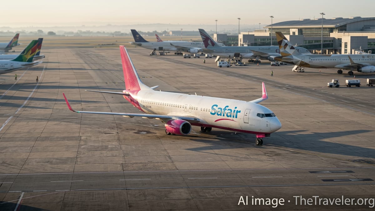 Safair Sets 2025 Punctuality Benchmark for Middle East & Africa