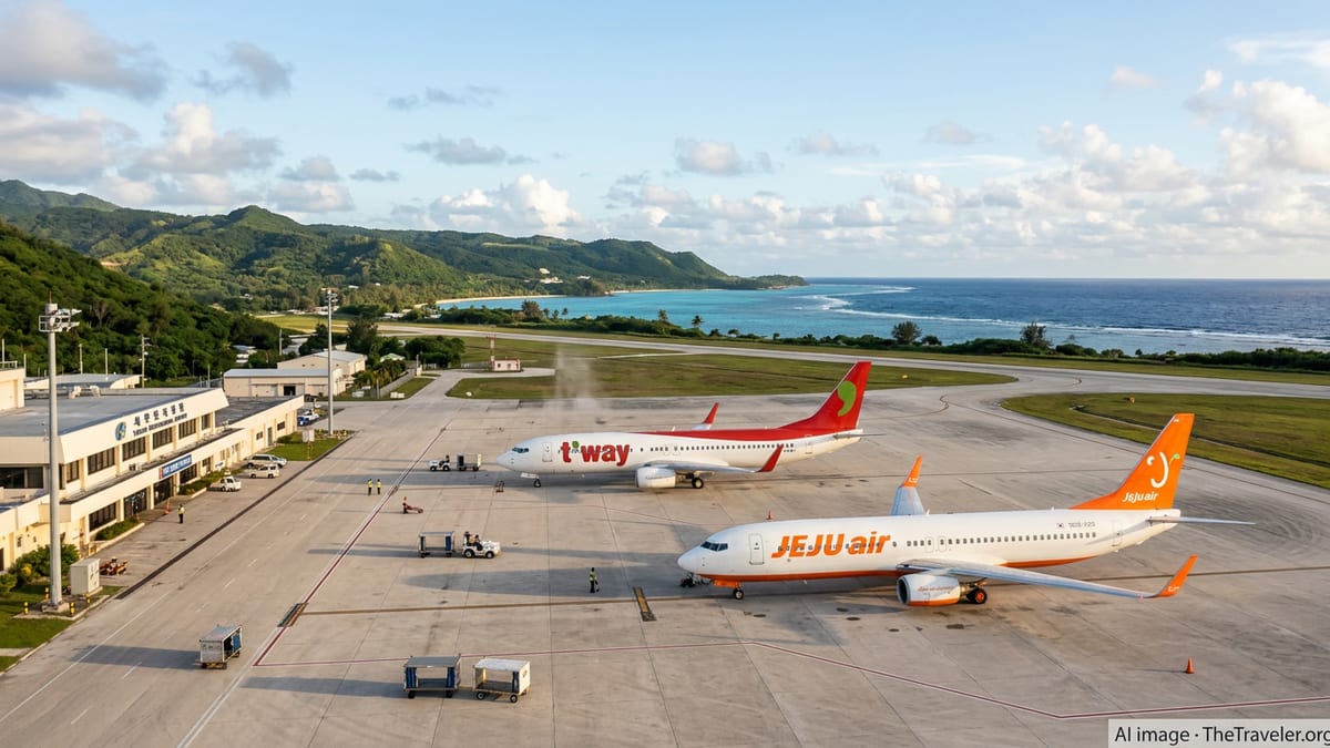Saipan Secures Summer Lifeline as Korean Low-Cost Carriers Stay