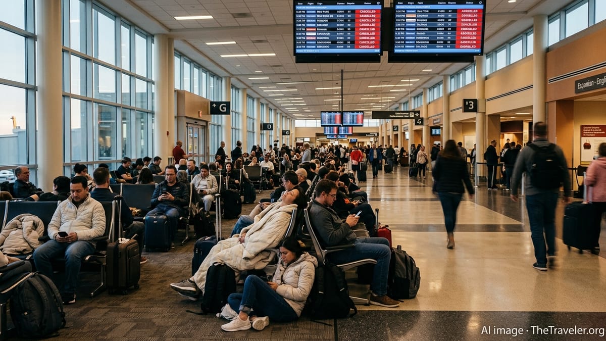 San Antonio Flight Chaos Strands Travelers Across U.S.